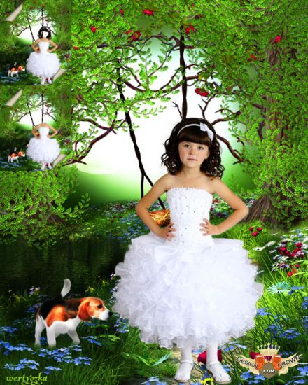 Beautiful Girls Photoshop Template