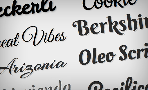 Best Handwritten Script Fonts