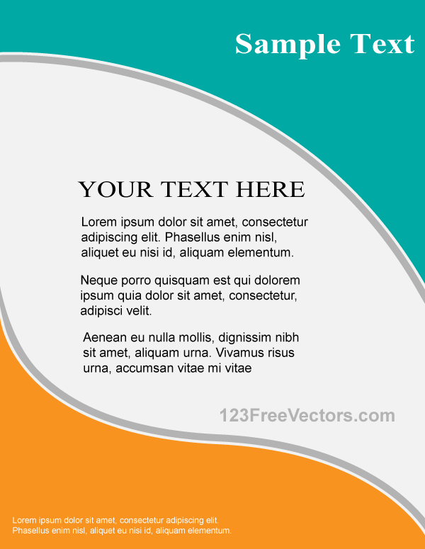 Blank Flyer Template Designs Blank Flyer Template Designs
