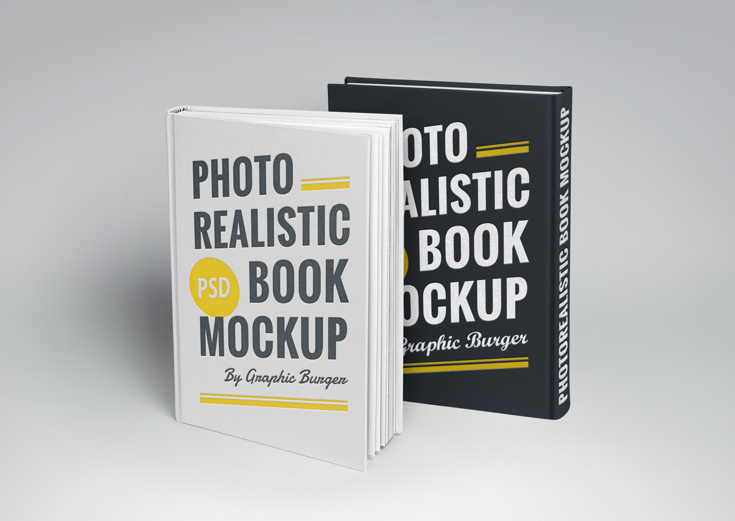 Book Cover Mockup Template Free