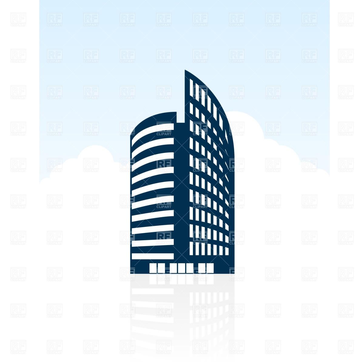 Building Silhouette Clip Art