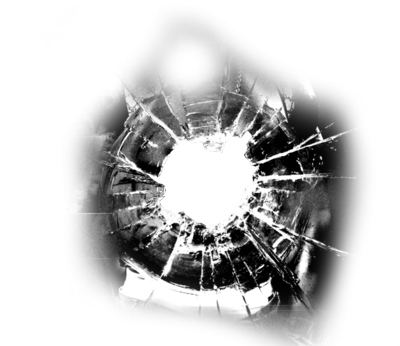 Bullet Hole Glass