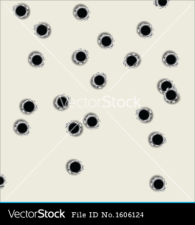 Bullet Hole Vector