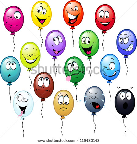 Cartoon Colorful Balloons