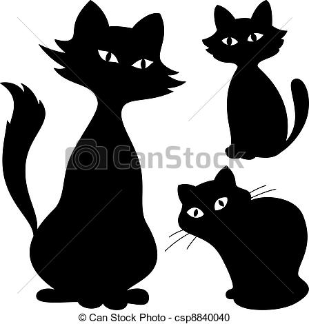 Cat Silhouette Clip Art