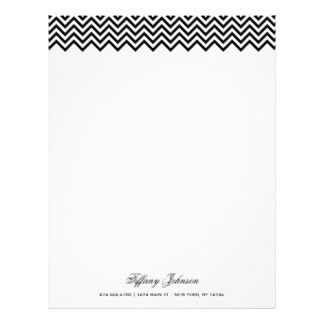 Chevron Border Template