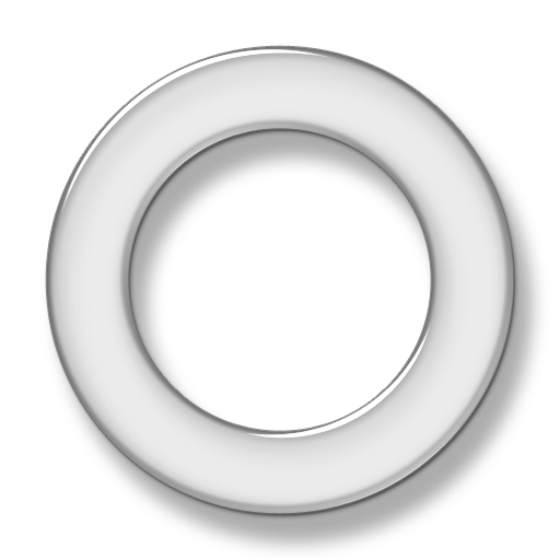 Circle Glass Icon Transparent