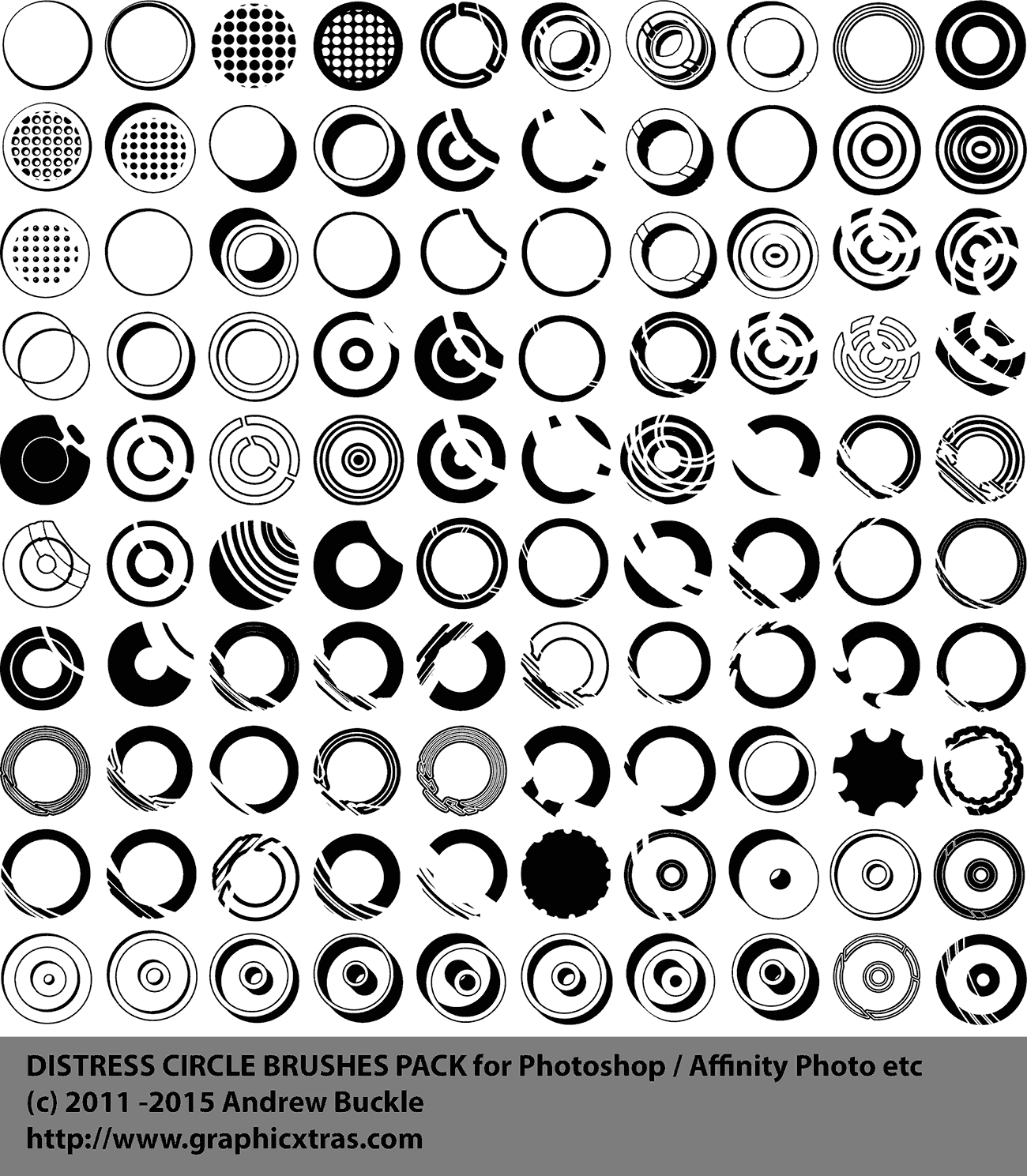 Circle Photoshop Brushes Free