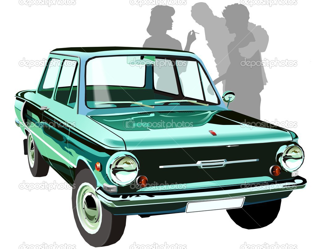 Classic Car Vector Art