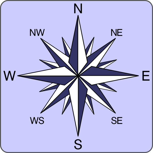 Compass Rose Clip Art