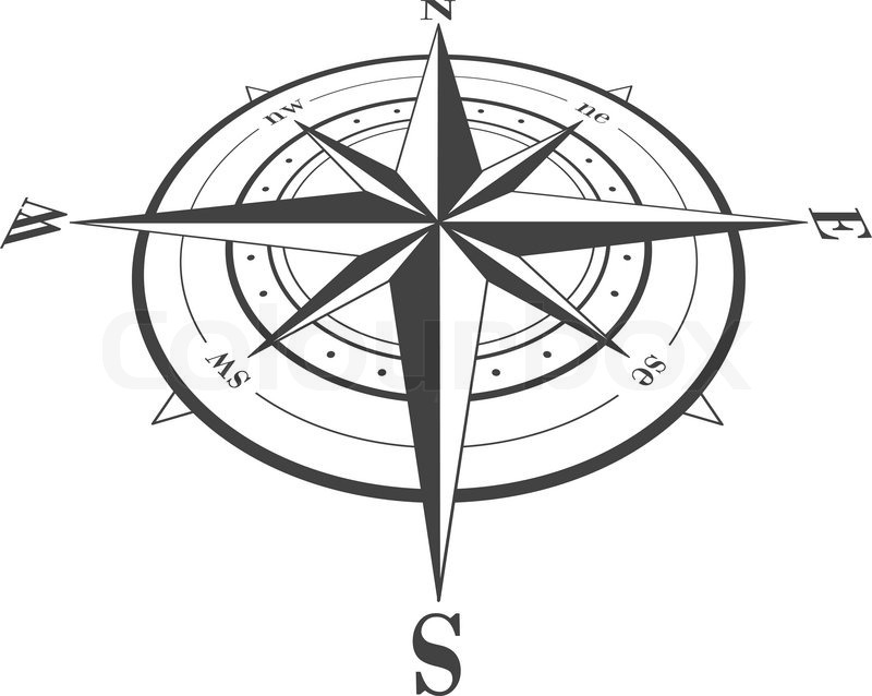 Compass Rose Vector Art