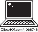 Computer Clip Art Black and White