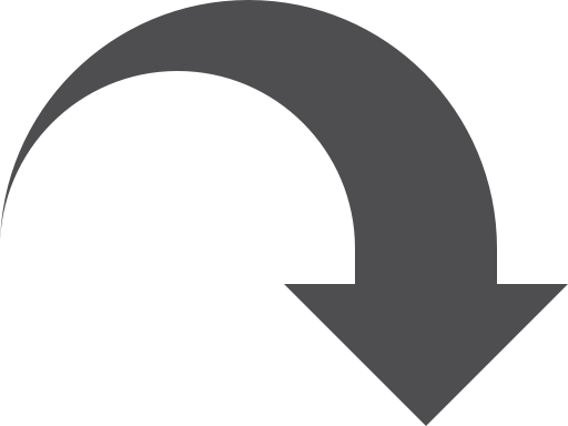 Curved Arrow Icon