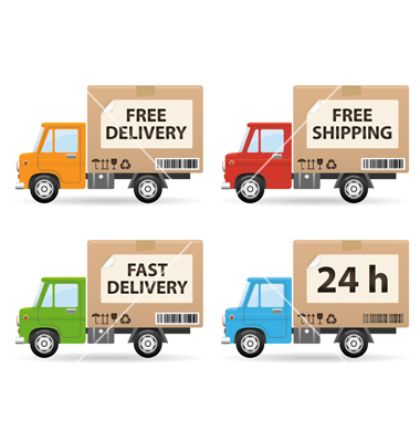 Delivery Truck Vector