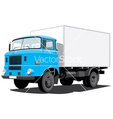 Delivery Truck Vector