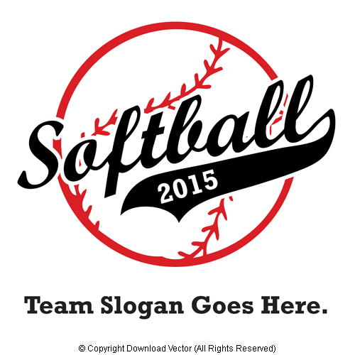 Design Shirt Softball Clip Art