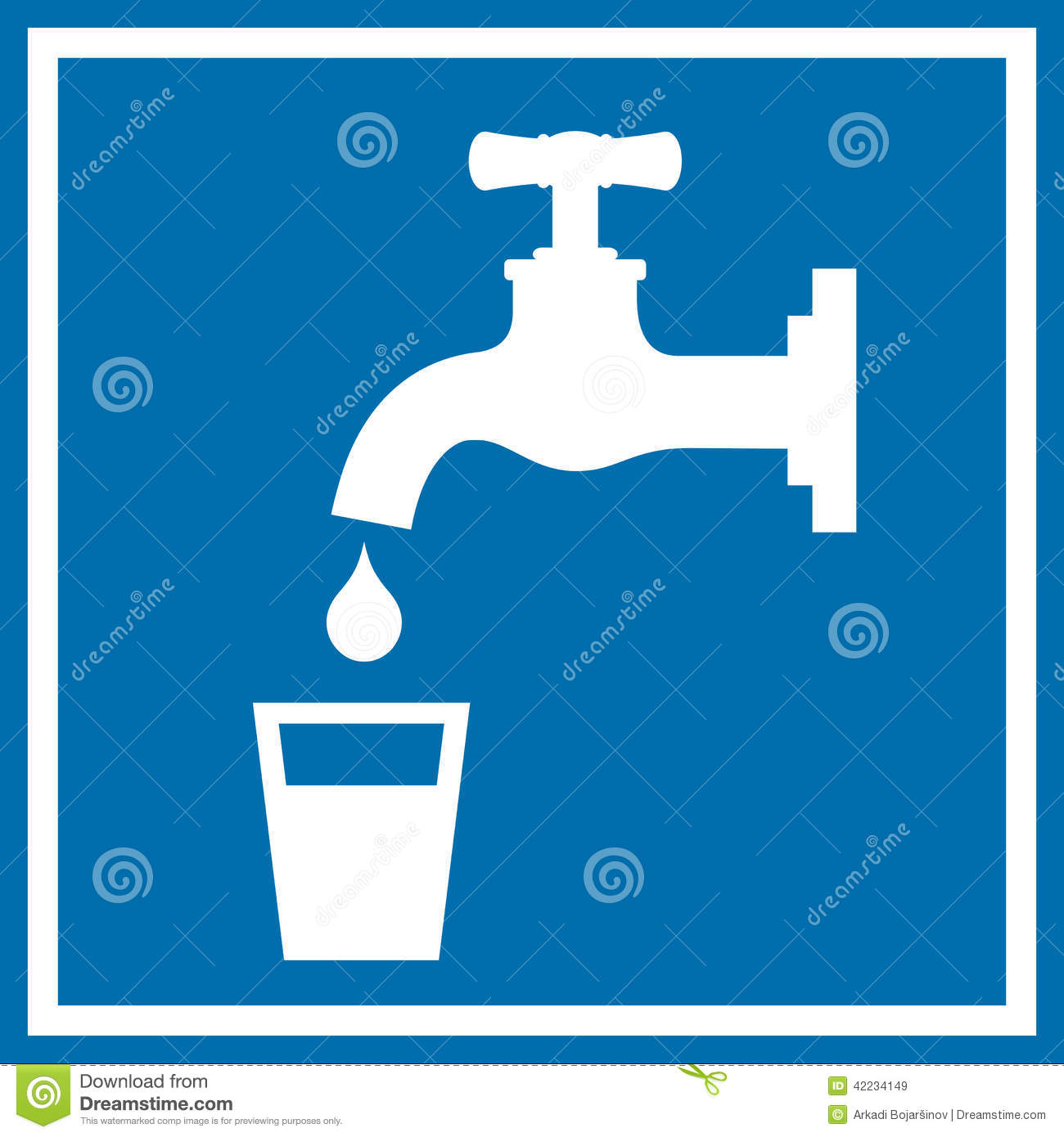 Drinking Water Sign