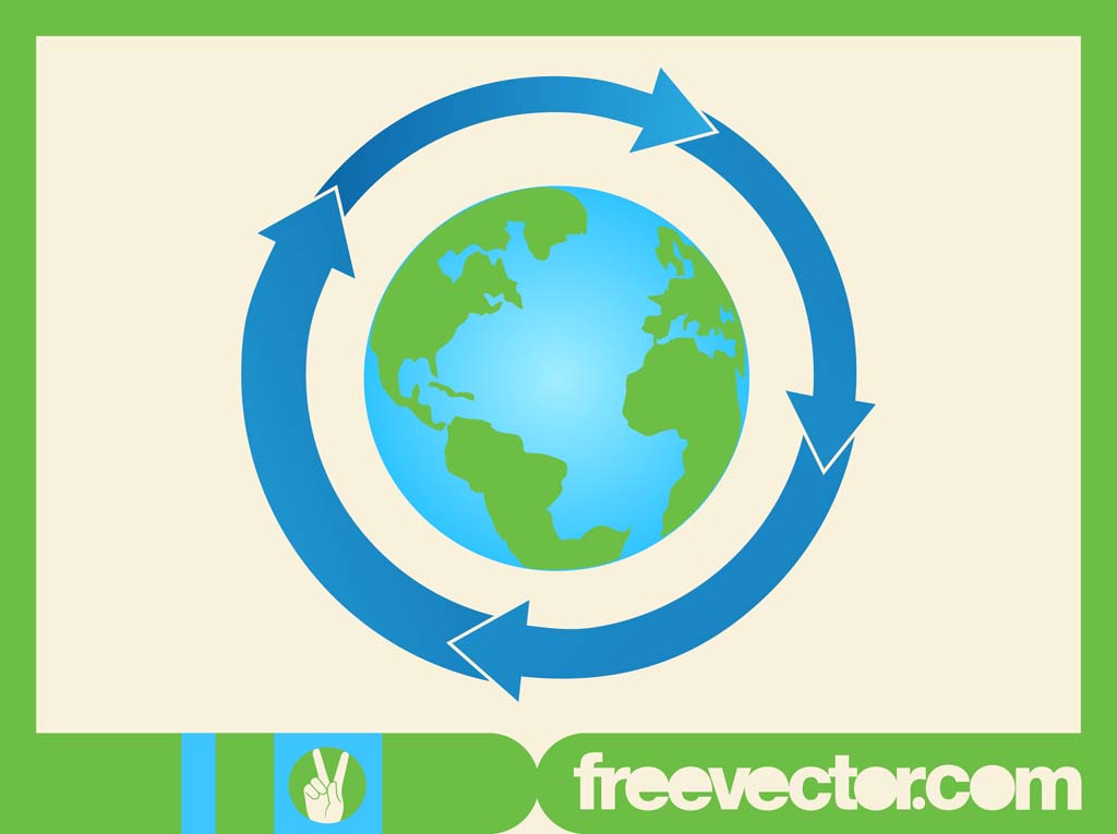 Earth Icon Vector Free