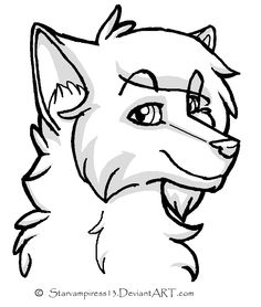 Easy to Draw Cartoon Wolves Easy to Draw Cartoon Wolves