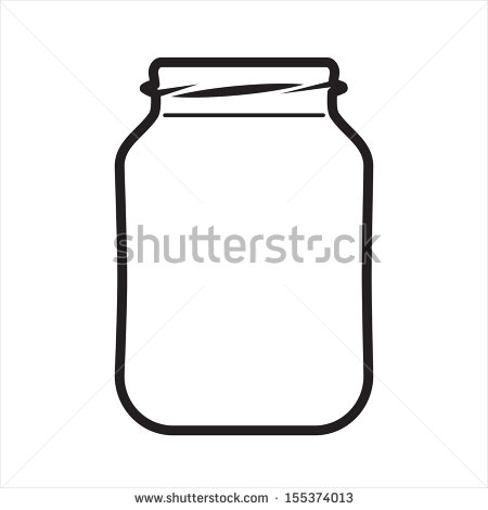 Empty Mason Jar Clip Art