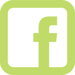 Facebook Social Media Icon Green