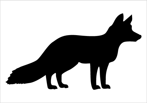 Fox Silhouette Fox Silhouette