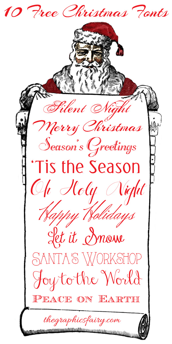 Free Christmas Fonts