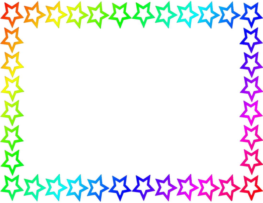 Free Clip Art Page Borders Stars