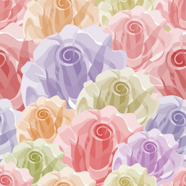 Free Download Seamless Vector Floral Background