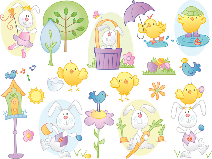 Free Easter Clip Art Vector Free Easter Clip Art Vector