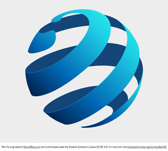 Free Globe Logo Vector