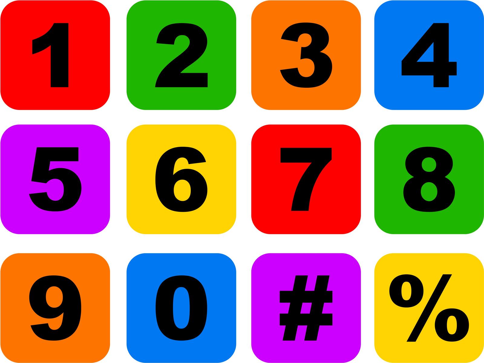 Free Number Icons