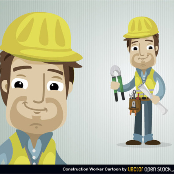 Free Vector Construction Worker