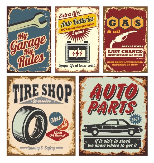 Free Vector Vintage Labels