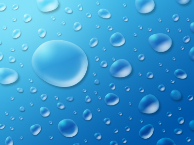 Free Water Drop PSD