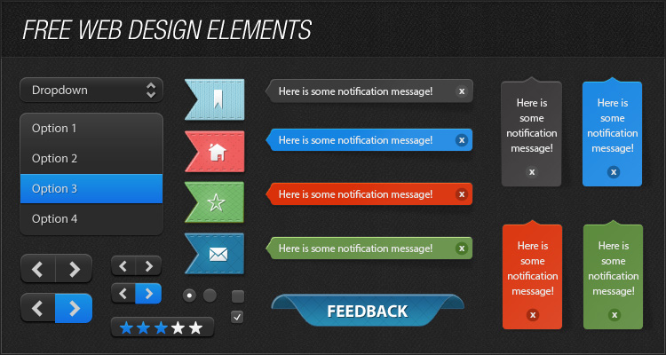 Free Web Design Elements