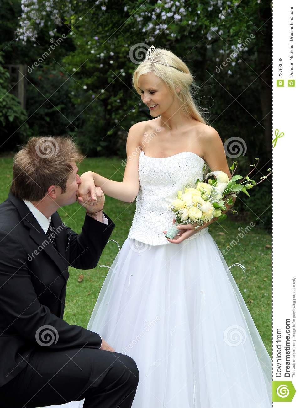 Free Wedding Couple Stock Photo
