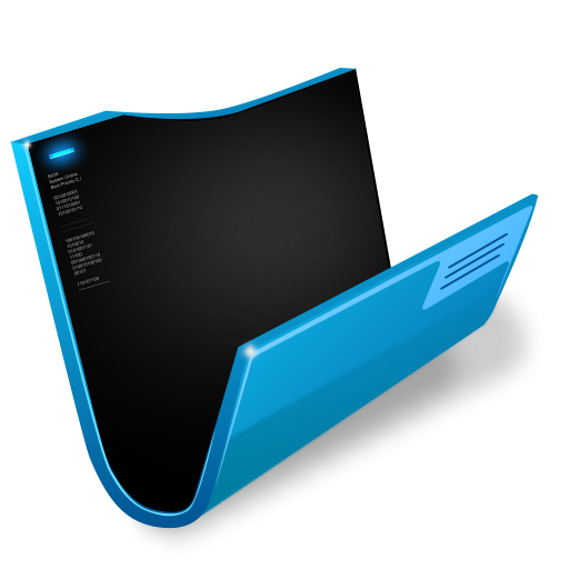Futuristic Folder Icon