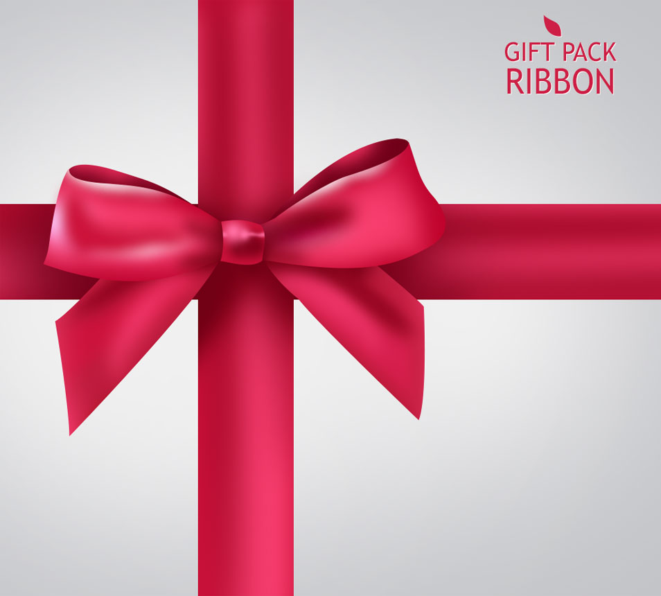 12 Ribbon PSD Download Images