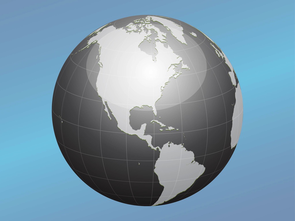 Globe Icon Vector Free