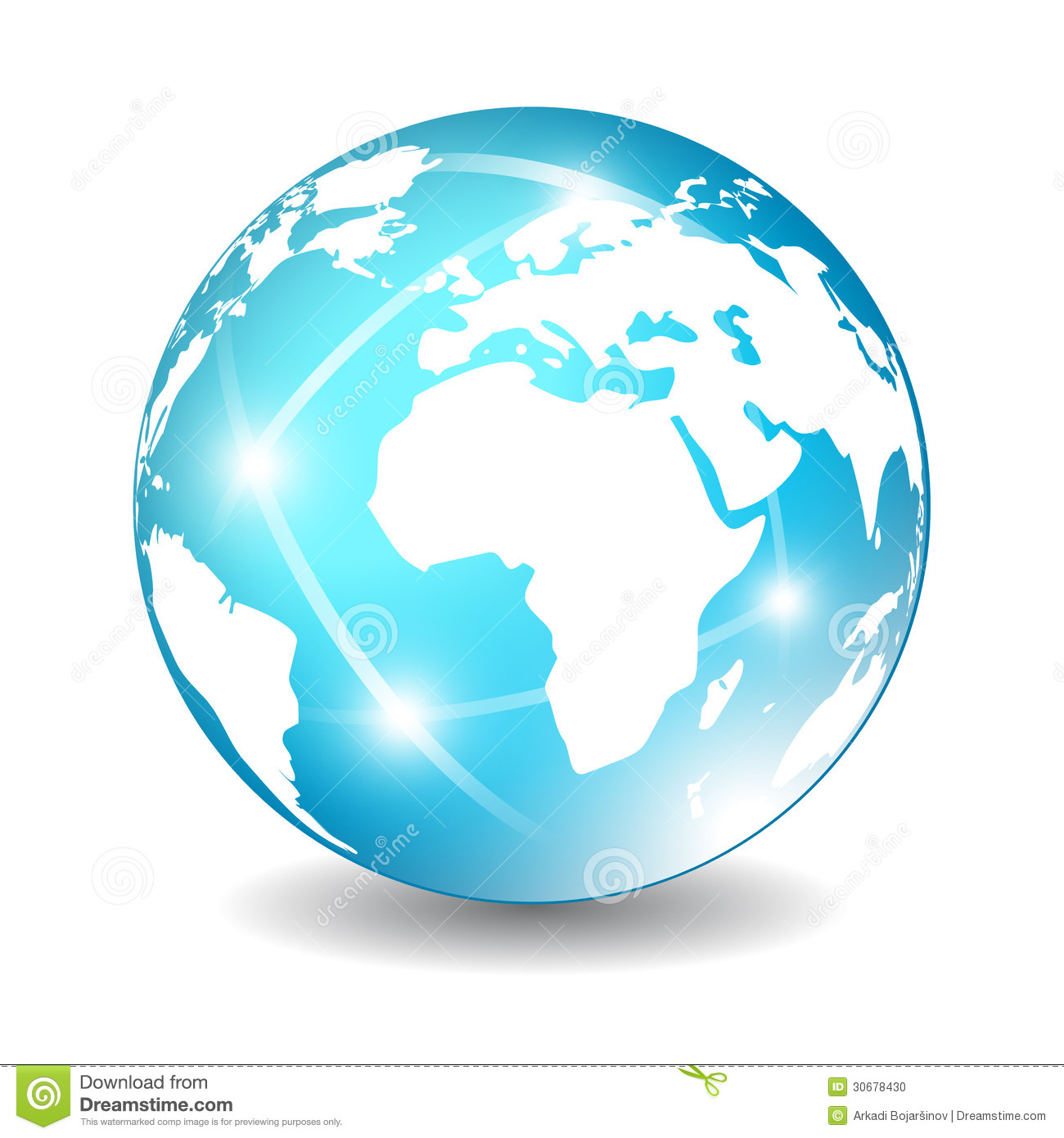 Globe Icon Vector Illustration