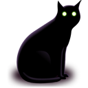 Halloween Black Cat Icons