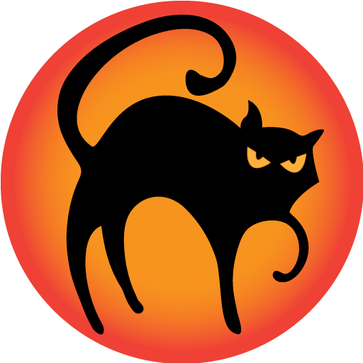 Halloween Black Cat Icons