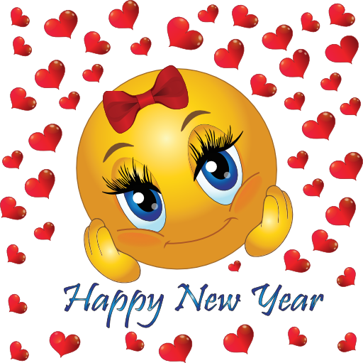 Happy New Year Smiley