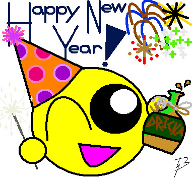 Happy New Year Smiley