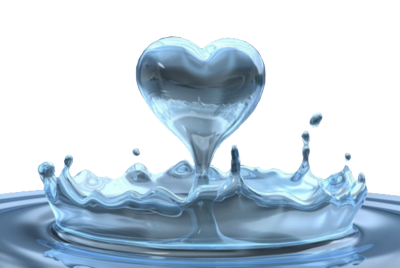 Heart Water Drop