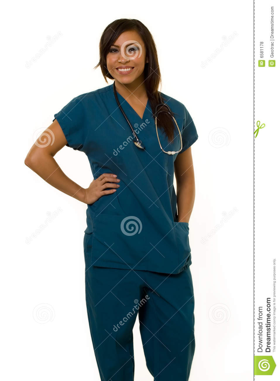Hispanic Health Care Nurse