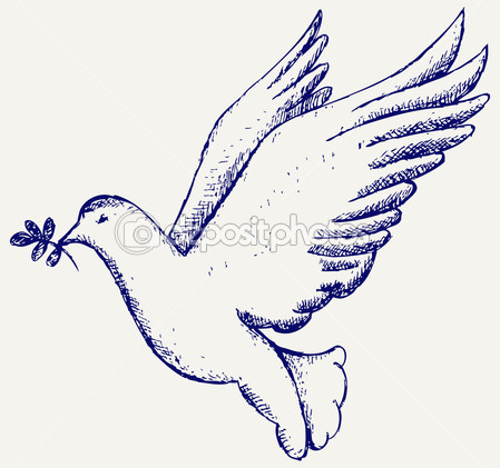 Holy Spirit Christian Dove Symbol