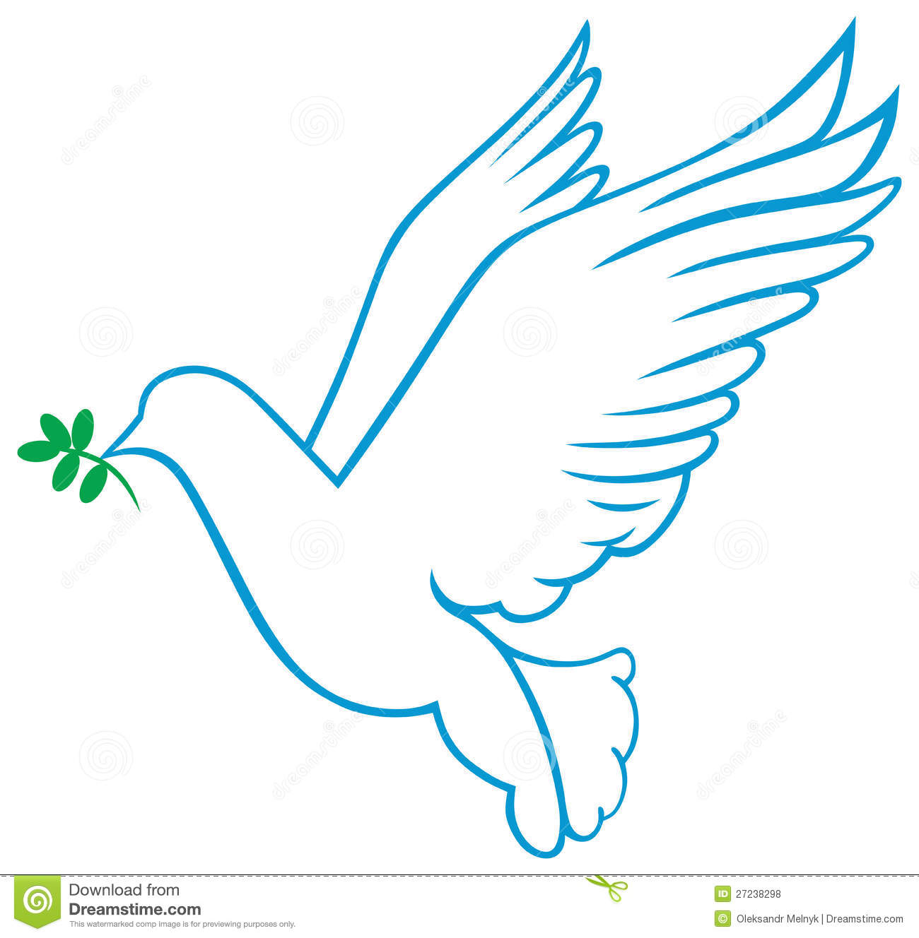 Holy Spirit Dove Vector