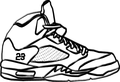 How to Draw Jordan Shoes 5